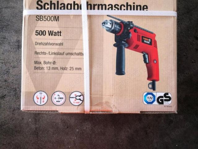 Schlagbohrmaschine SB500M neu OVP - 1